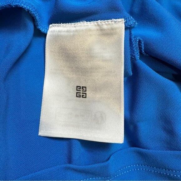 NWT GIVENCHY Draped Sleeveless Top in blue Size 36 - Picture 9 of 13